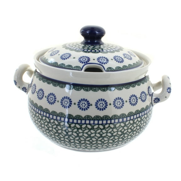 Blue Rose Polish Pottery Maia Soup Tureen