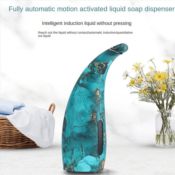 2X Dispensador de JabóN AutomáTico de 300ML, Dispensador de JabóN con Sensor AutomáTico EléCtrico Sin Contacto, Dispensador de LíQuido para BañO