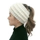 thumbnail image 2 of Minnieouse Diadema cálida, diadema de punto, gorro de lana, gorros suaves de invierno, gorros elásticos transpirables, accesorios para el Sombreros Blanco, 2 of 6