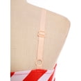 thumbnail image 6 of Alvivi Kids Girls Adjustable Strap Christmas Tutu Dress Striped Santa Claus Fancy Dress up Costumes Red 6, 6 of 7