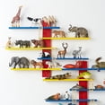 thumbnail image 2 of Fmxomd Floating Shelves for Wall, Display Shelves Rack for Collectibles Figures, Mini Decor, for Toy, Wall Shelves for Decor Storage, Multicolor, 1 Piece, 2 of 7
