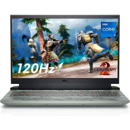 Dell G15 5520 15.6 Inch Gaming Laptop - FHD 120Hz Display, Intel Core i7-12700H, NVIDIA RTX 3060 6GB GDDR6, Wi-Fi 6, Windows 11 Pro (Spector Green, 32G,1TB SSD)