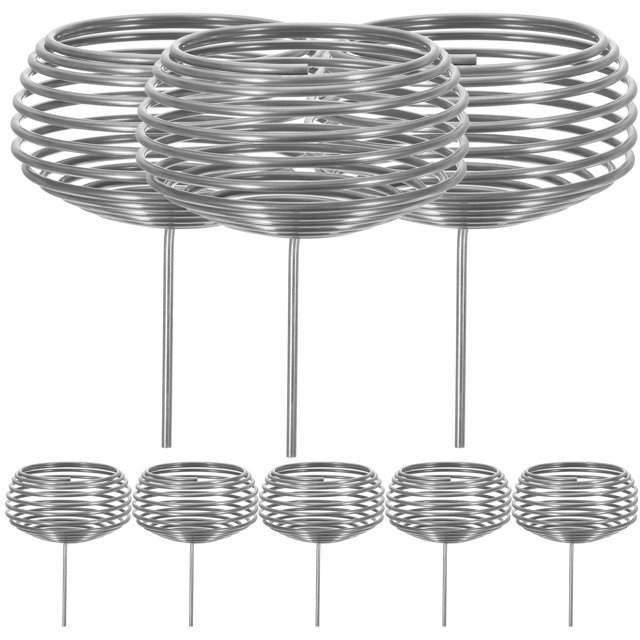 GOOHOCHY 10 cestas de fertilizante de acero inoxidable para plantar fertilizantes y herramientas de fertilización para bonsáis.