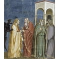 thumbnail image 2 of Giotto 20x22 Gold Ornate Wood Framed with Double Matting Museum Art Print Titled - Treachery of Judas, 2 of 4