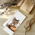 thumbnail image 6 of 2PCS Halloween Ghost Kitchen Towels, Cute Ghost Halloween Dish Tea Towels for Kitchen, Dark Academia Decor Hand Towel for Bathroom Washroom, 16x24 Inch, 6 of 7