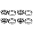 thumbnail image 2 of Tapered Roller Bearing Set Tapered Roller Bearing Bearings Tapered Bearings Ball Bearings 4Pcs Tapered Roller Bearing Set For Machine Tools Motors Mechanical Gears, 2 of 8