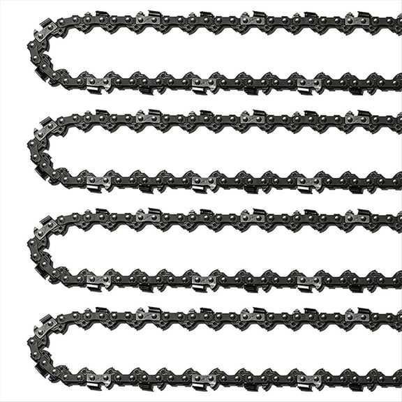 New Arrivals 4Pc 18In Chainsaw Chain 62 0.05In Gauge, 3/8In Pitch,