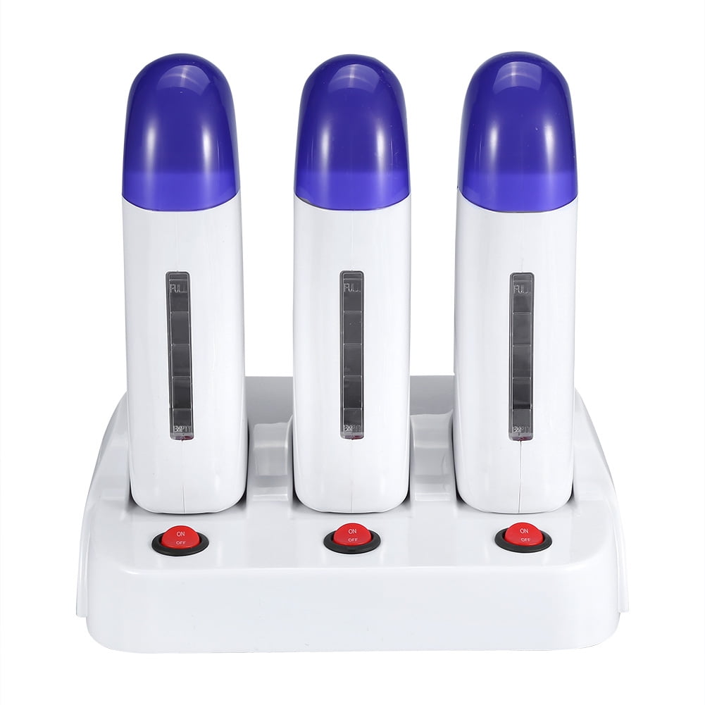 WALFRONT 3Types Cartridge Wax Depilatory Roller Warmer Heater Waxing Body  Hair Removal Machine, Depilatory Machine, Skin Hair Removal Machine -  Walmart.com