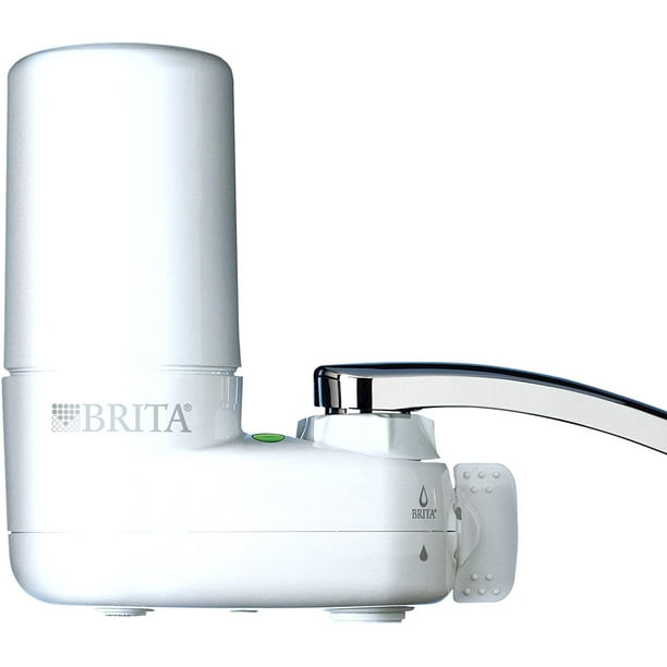 Brita Tap Water Faucet Filtration System with Filter Change Reminder