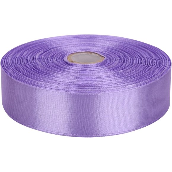 1 inch Satin Ribbon 50 Yards Solid Fabric Ribbons Roll for Wedding Invitations, Bridal Bouquets, Sewing, Party Decorations, Gift Wrapping and More