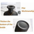 thumbnail image 3 of Lot de 1 Bouteille Diffuseur en Verre Vide Récipient d'Aromathérapie Pot Accessoires de Parfum à Utiliser pour Bricolage Remplacement Bâtons de Diffuseur Ensembles Huiles Essentielles Artisanat Déco (Noir), 3 of 7