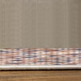thumbnail image 3 of Ethnic Turkish Area Rug, Retro Mosaic Creative Pattern Square Rhythm Abstract Art Print Design, Soft Carpet for Living Room Decor with Distressed Look, 2.6' x 5', Burnt Orange, by Ambesonne, 3 of 4