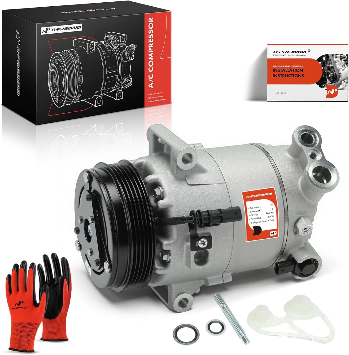 ACDelco GM Genuine Parts Air Conditioning Compressor 15-22144 Fits