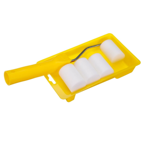 Unique Bargains Paint Roller Kit, 2Inch White WaterBased Foam Paint