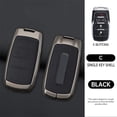 thumbnail image 3 of Key Fob Cover Compatible with Dodge Ram 1500 2500 3500 4500 5500 2022-2025 5 Button Leather Keychain Case Holder Protector,5 Buttons A Black, 3 of 9