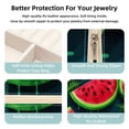 thumbnail image 3 of Watermelon Travel Portable Jewelry Organizer Box for Rings, Earrings, Necklaces, Bracelets, and More - Suitable for Girls and Women, 3 of 6