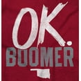 thumbnail image 2 of OK Boomer State of Oklahoma Settlers Zip Up Hoodie Men's Women's Brisco Brands 4X, 2 of 6
