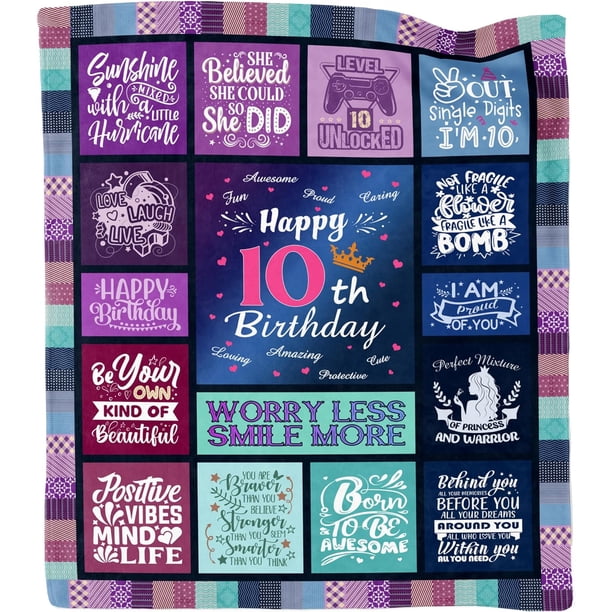 LHSHID 17 Year Old Girl Gift Ideas Gifts for 17 Year Old Girls 17 Year Old Girl Birthday Gifts 17th Birthday Gifts for Girl 17th Birthday Decorations for Girls Throw Blanket 30"x40"