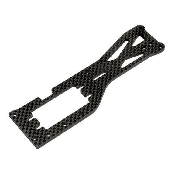 HPI Racing HPI101113 Upper Chassis Woven Graphite Trophy 3.5-4.6 Spare Parts Set, Black