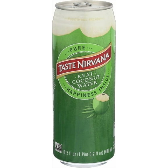 (Pack of 12) Taste Nirvana Coconut Water Can 16.2 fl oz
