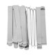 thumbnail image 4 of Clips de dobladillo para coser 21 piezas de clips de costura con regla de medición de calibre de costura para ropa de tela, cortinas, papel de encuade Soledad Medidores de dobladillo, 4 of 7