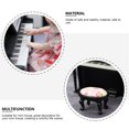 thumbnail image 3 of OUNONA Durable Black Mini Wood Piano for Mini House Decoration Safe Material Great Gift 3.5 Inch, 3 of 8