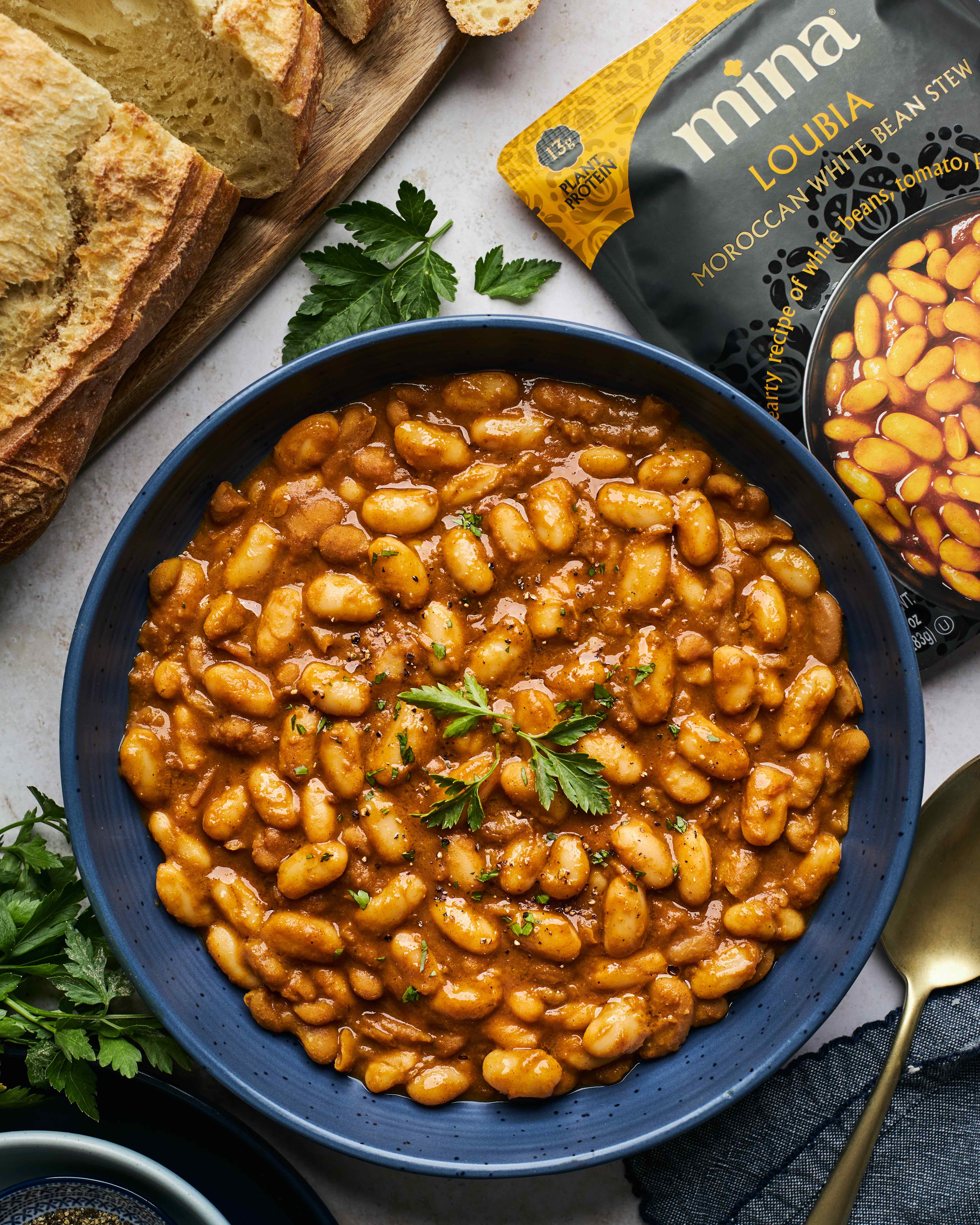 (2 pack) Mina, Moroccan White Beans, 10oz