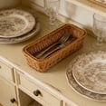 thumbnail image 4 of Hand Woven Storage Basket Desktop Storage Box Bathroom Kitchen Storage Basket Suitable For Home Office Organization, 4 of 6