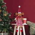 thumbnail image 4 of Christmas PlushToys under $5! Cagogo Christmas Plaid Mouse Doll, Long Leg Fabric Mouse Decor, Holiday Home Decoration, Festive Tabletop Decor, Christmas Gift forKids Collectors, 4 of 7