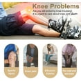 thumbnail image 3 of Knee Massager, Cycle Heating and Vibration, Wireless Large LED Screen Smart Knee Massage Rechargeable, Reduce Knee Joint Pain, Swelling, Stiffness and Other Joint Massager, 3 of 5