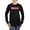 Black, variant on CafePress - XOXO Women's Long Sleeve Dark T Shirt - Women's Long Sleeve Graphic Tee Casual Fit