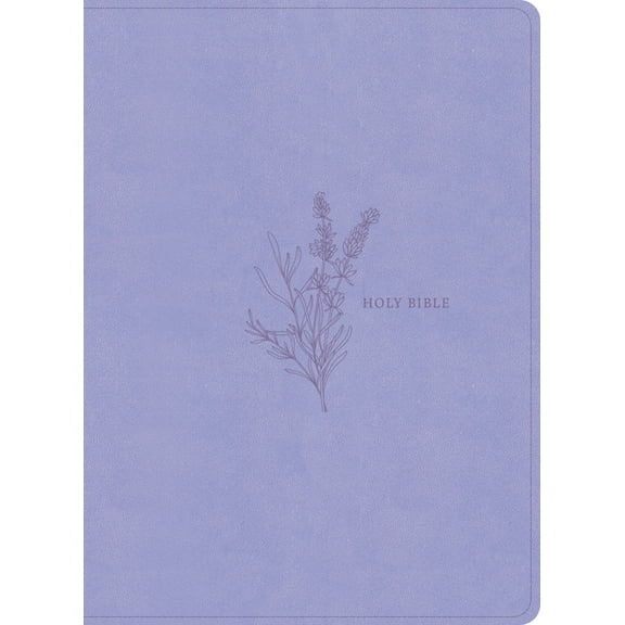 KJV Study Bible, Full-Color, Lavender Leathertouch, Indexed, (Hardcover)