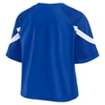thumbnail image 3 of Women's Fanatics Royal Kentucky Wildcats Oversized Raglan V-Neck Fashion Jersey, 3 of 3