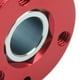 thumbnail image 2 of Quick Release Steering Wheel Hub with Push Button for 3-Hole Steering Wheel, 3/4" Shaft, Red, 2 of 2