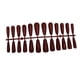 thumbnail image 5 of Uñas Postizas Seitruly 24 Piezas Cobertura Completa Forma de T, 5 of 6