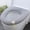 Gray#8887🥕, variant on Toilet Seat Cushion Thickened Acrylic | Winter Warm Soft Cover | Removable, Washable, Anti-Slip, Handle Design | Fits U/V/O/Square Toilets | 44x36cm Multiple Colors