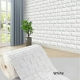 thumbnail image 4 of 70cmx1/5/10m 3D Wallpaper Decoration Self-adhesive Antique Foam Brick Wallpaper Living Room Bedroom Waterproof 3D Wall Sticker, 4 of 9