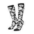 thumbnail image 2 of Easygdp Seamless Pattern Cute Panda Fashionable Adult Sockings&Sports Sockings&Breathable Sockings, Non-Pilling,Contrasting Color Design, 2 of 9