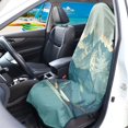 thumbnail image 2 of Bulopur Mountain Car Seat Towel Cover Waterproof Front Seat Cover Washable Car Seat Protector for Hiking Outdoor Auto Interior Decor Fit SUV Sedan Truck, 2 of 8