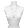 thumbnail image 3 of Delight Jewelry Silvertone Large ''Coach'' Heart Always My Mother Bar Zoe Necklace, 3 of 4