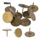 thumbnail image 5 of 100 piezas de tapicería de hierro bronce cian estilo retro, fácil de instalar para sofá, manualidad, tambor, joyero, adecuado para muebles. Cuerpo Pequeño,, 5 of 7