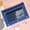 Navy, variant on 3 Ring Binder Pencil Pouch with Smooth Zipper, Bulk Pencil Pouches for 2025, Clear Window Pencil Case, Zipper Pencil Pouches