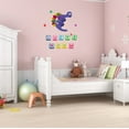 thumbnail image 2 of Custom Name Colorful Alphabet BlocksWall Decal Decoration Cute Cartoon Cartoon Animal Decorating Ideas for Child's Bedroom Size: 36 In(W) x 40 In(H), 2 of 5