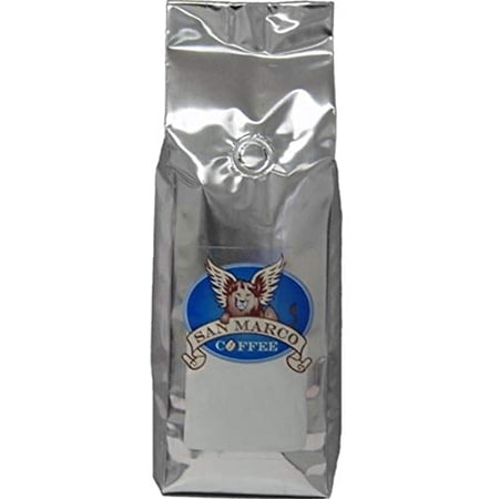 San Marco Coffee Decaffeinated Flavored Ground Coffee, Carrot Cake, 1 Pound