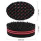 thumbnail image 4 of 2 uds pequeños agujeros pelo giros esponja cepillo de peluquero para rastas bloqueo giro Afro Curl bobina peine herramienta de cuidado Xemadio WMPH-954, 4 of 8