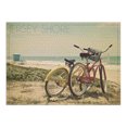 thumbnail image 2 of Jersey Shore, Bicycles and Beach Scene (1000 Piece Puzzle, Size 19x27, Challenging Jigsaw Puzzle for Adults and Family, Made in USA), 2 of 4