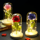 thumbnail image 4 of Lámpara de simulación de rosa con cubierta de cristal de La Bella y la Bestia, lámpara LED con forma de rosa, decoración para el Día de la Madre, regalo para el Día de San Valentín., 4 of 6