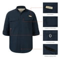 thumbnail image 2 of BASSDASH Men's Performance Fishing Shirt Button Down Long Sleeve UPF 50 Quick Dry FS21M, 2 of 6
