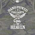 thumbnail image 4 of Inktastic Handpicked for Earth by My Opa in Heaven with Angel Wings Boys or Girls Baby Bodysuit, 4 of 5