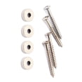 thumbnail image 1 of HEALEEP 4Pcs Silver Neck Joint Bushings Bolt Set for Guitar Parts Easy to Install and Durable, 1 of 8